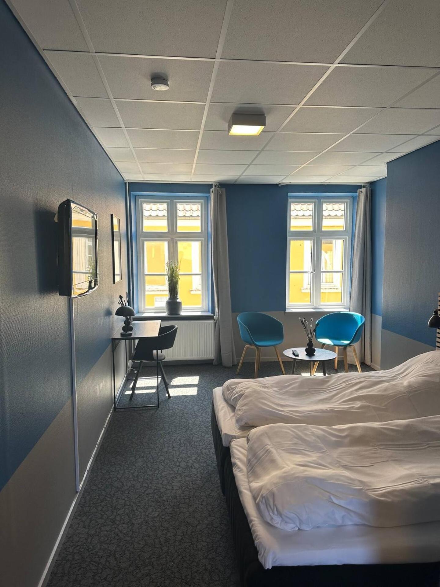 Blue Double Room 6 On Pedestrian Street Saeby المظهر الخارجي الصورة
