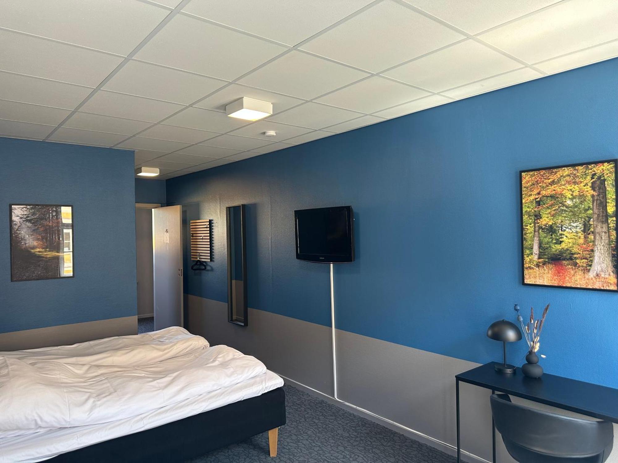 Blue Double Room 6 On Pedestrian Street Saeby المظهر الخارجي الصورة